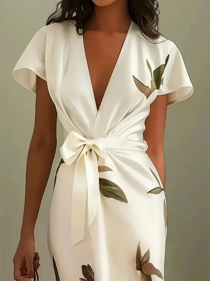 ZULAIA™ | Elegantní květinové zavinovací šaty