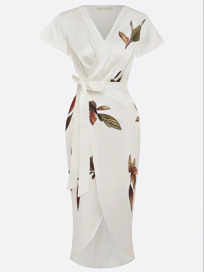 ZULAIA™ | Elegantní květinové zavinovací šaty