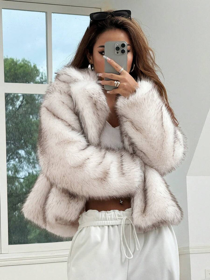 Zulaia | Faux Fur Kabát Linn