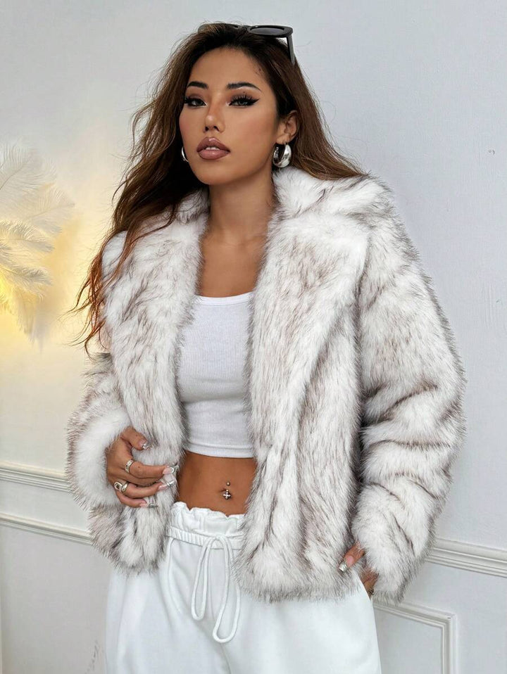 Zulaia | Faux Fur Kabát Linn