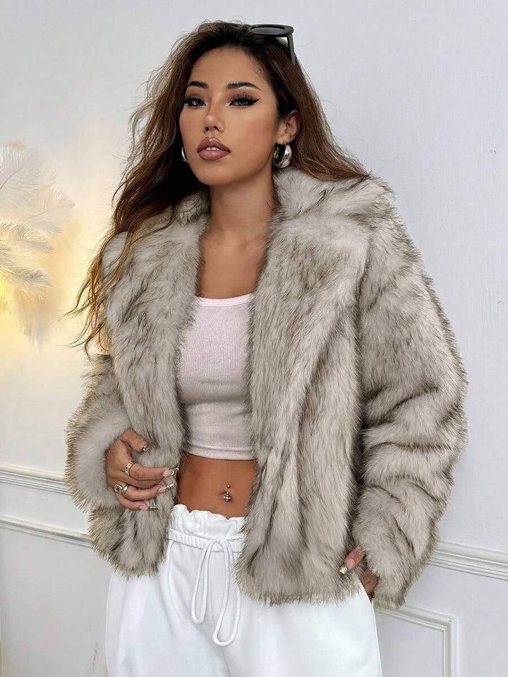 Zulaia | Faux Fur Kabát Linn