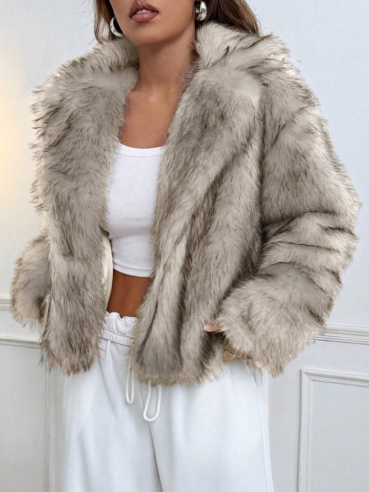 Zulaia | Faux Fur Kabát Linn