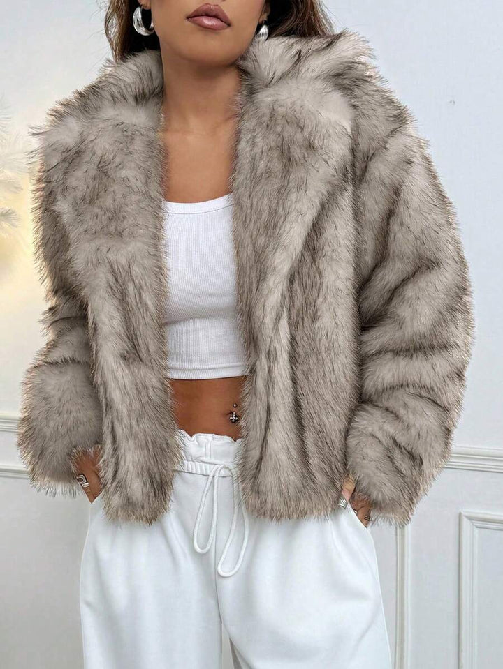 Zulaia | Faux Fur Kabát Linn