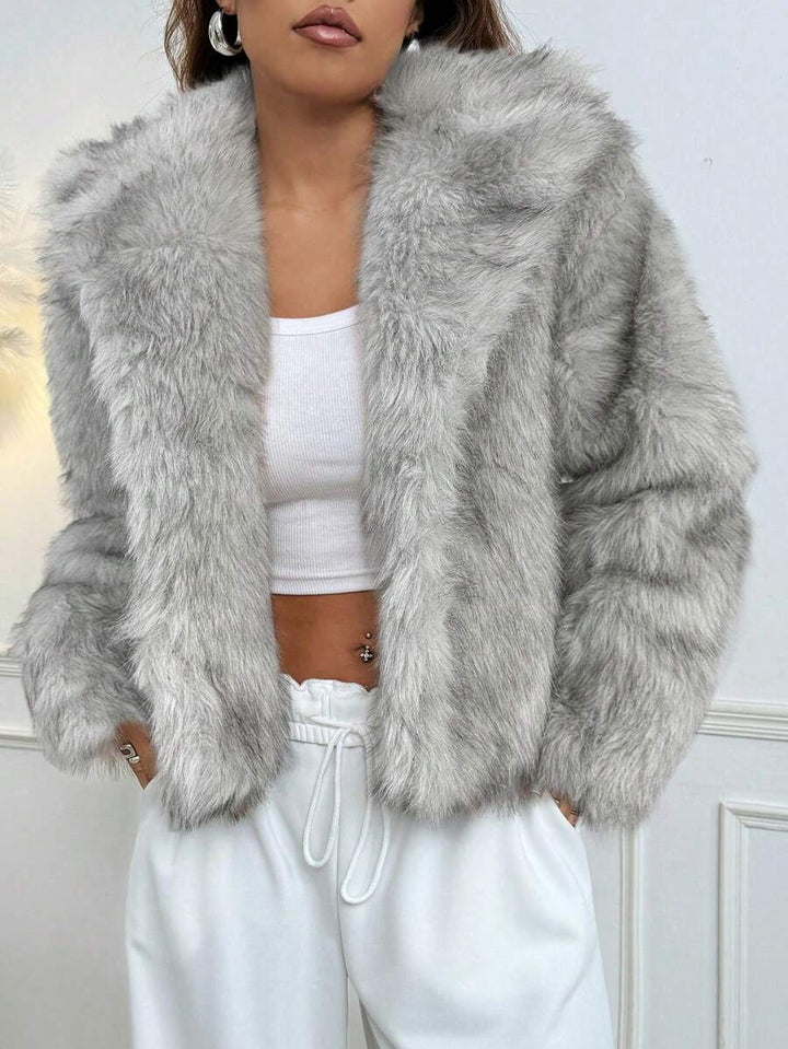 Zulaia | Faux Fur Kabát Linn