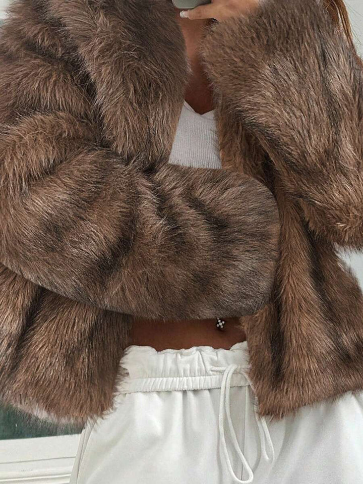 Zulaia | Faux Fur Kabát Linn