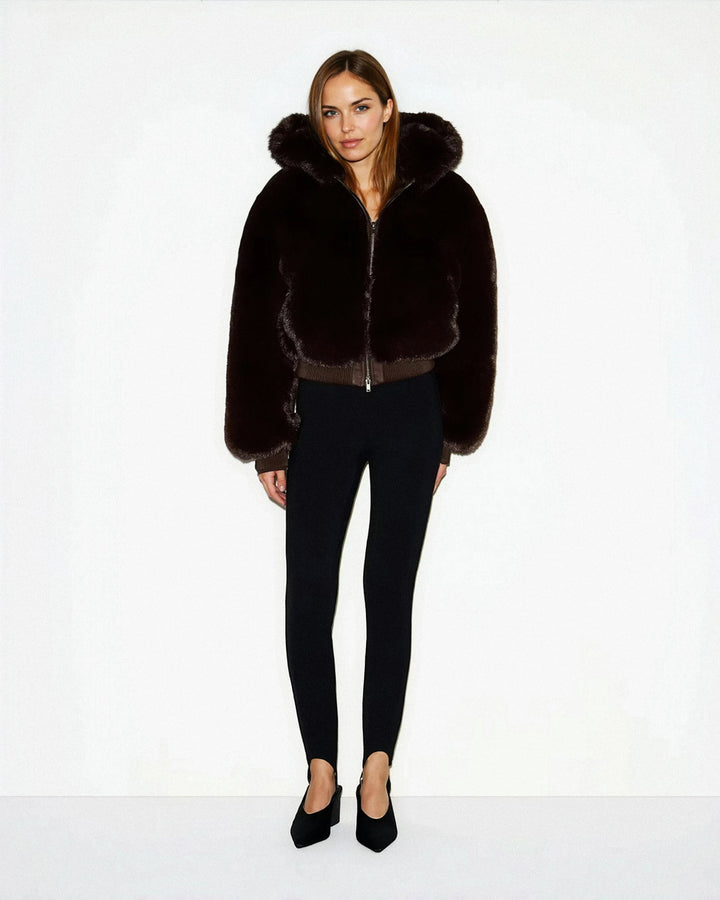 Zulaia | Faux Fur Kabát Elara