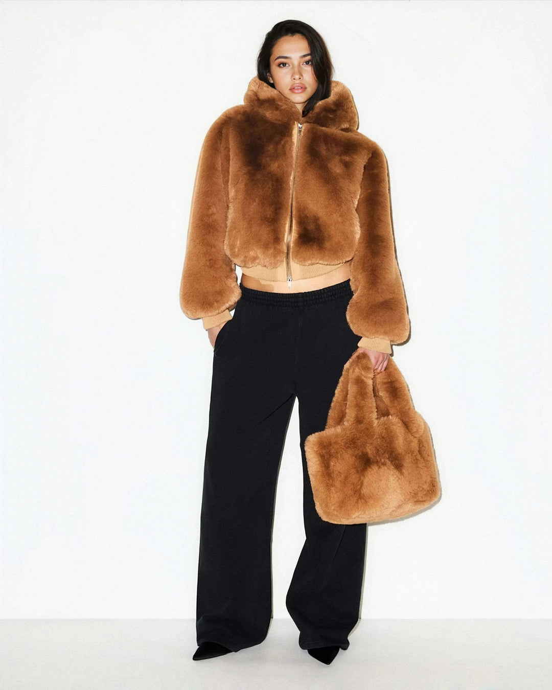 Zulaia | Faux Fur Kabát Elara