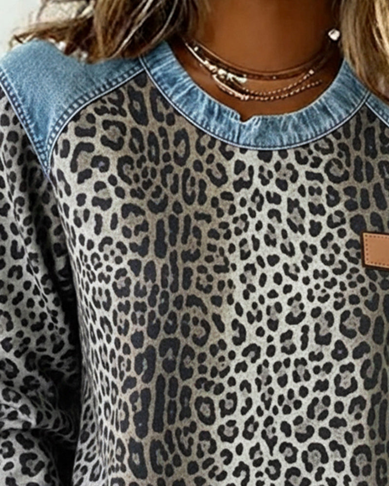 Zulaia | Leopard Mikina