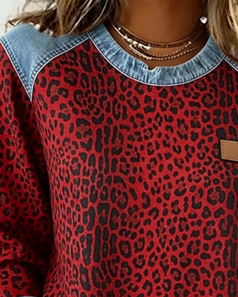 Zulaia | Leopard Mikina