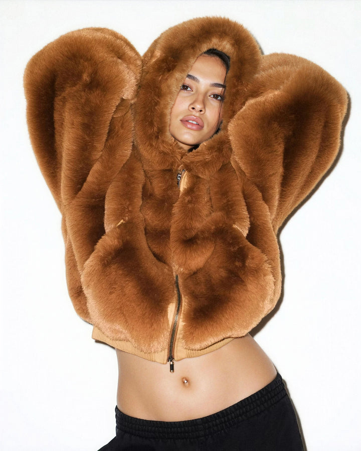 Zulaia | Faux Fur Kabát Elara