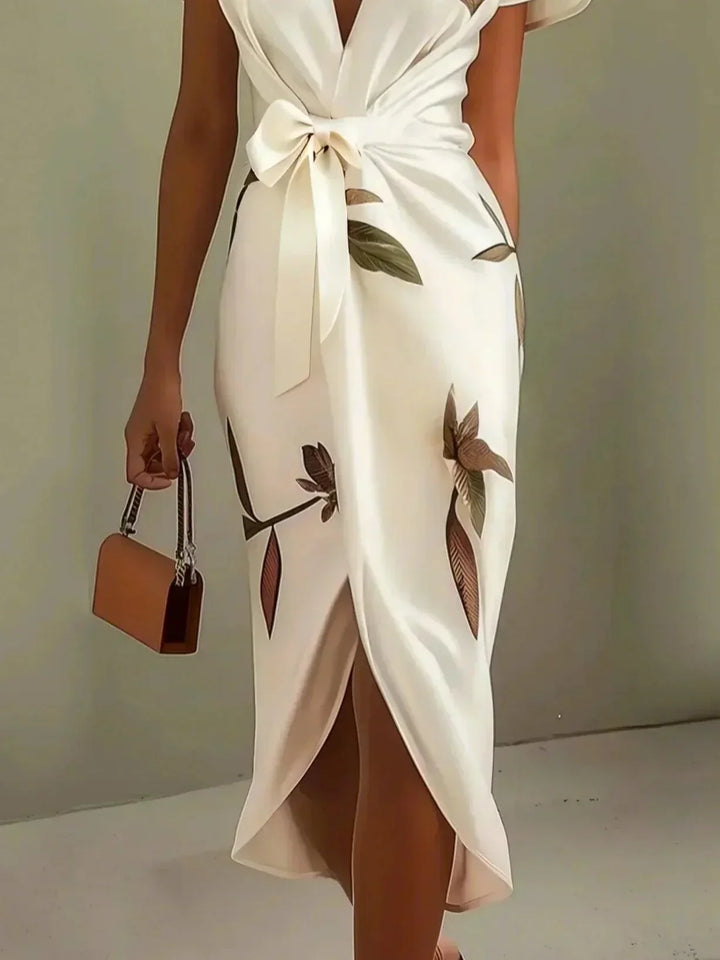 ZULAIA™ | Elegantní květinové zavinovací šaty
