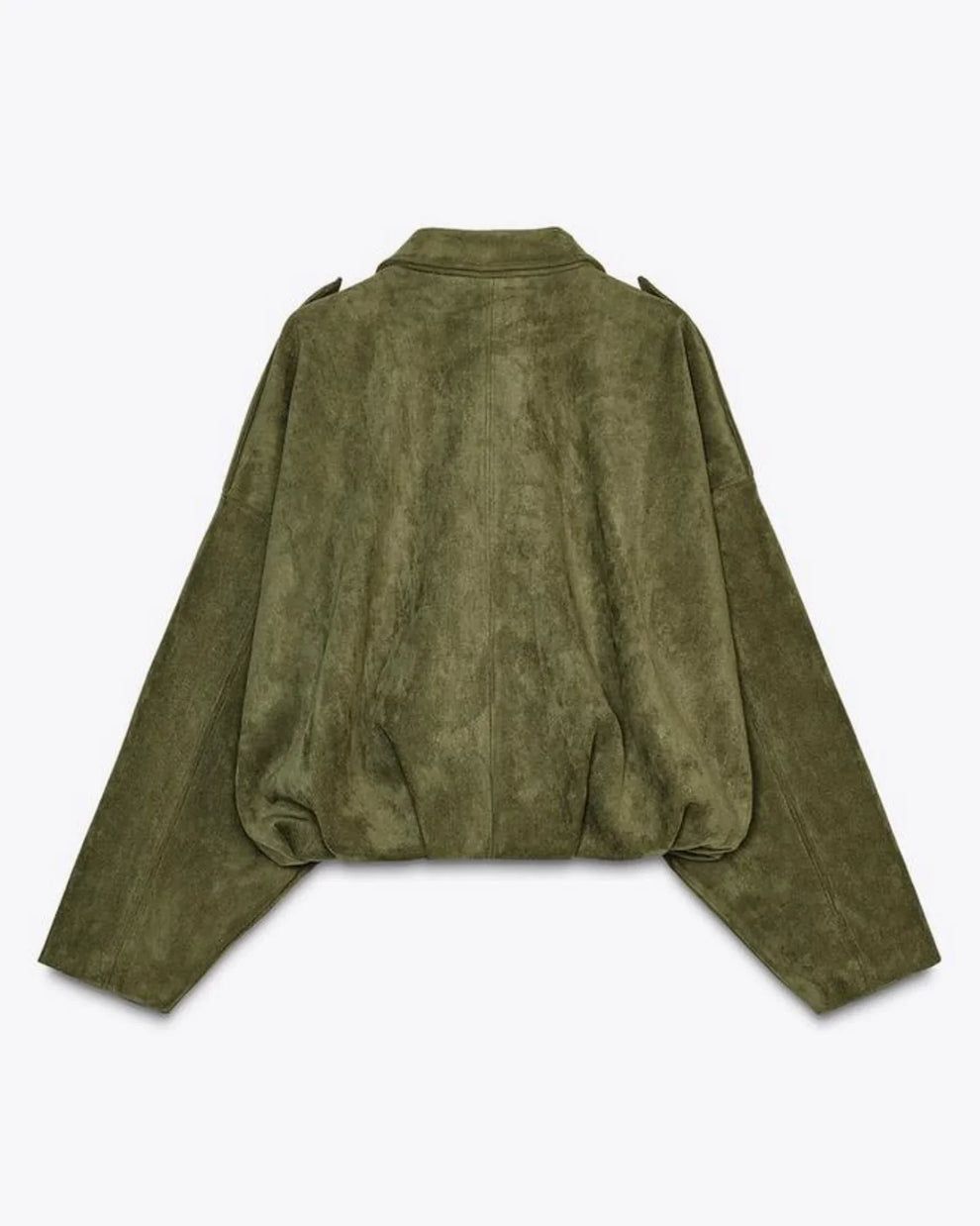 Zulaia – Veste Bohème Oversize en Suède