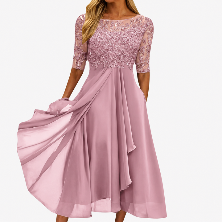 Rhonda | Elegantní krajková šaty