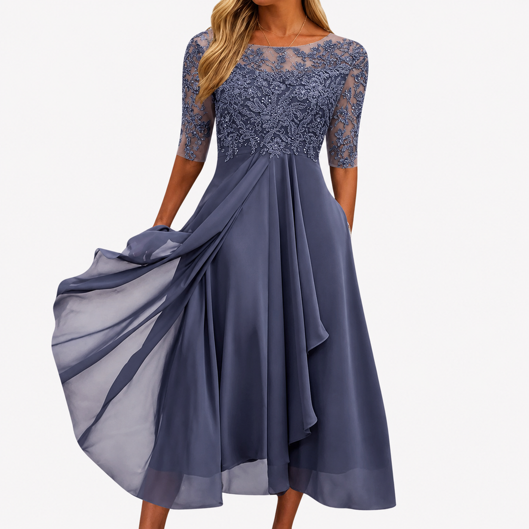 Rhonda | Elegantní krajková šaty