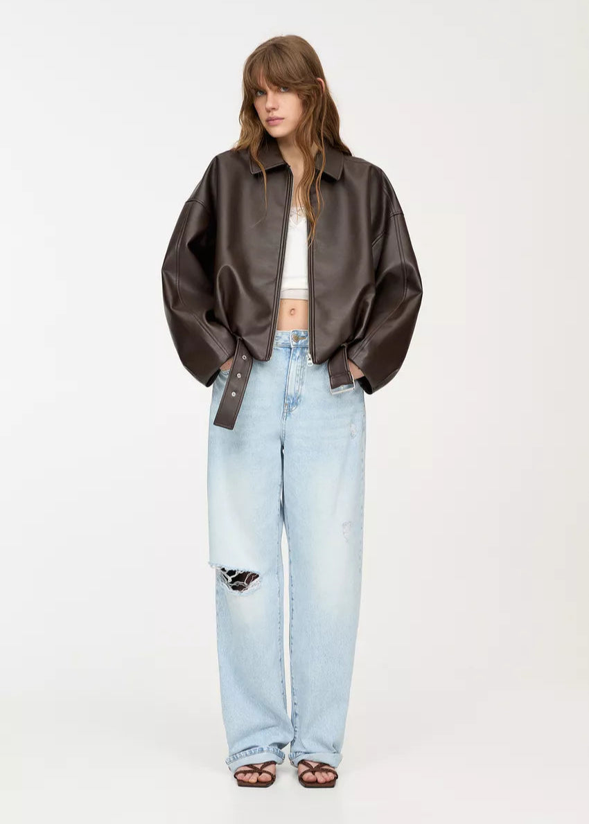 Zulaia | Kožený Blouson Élora
