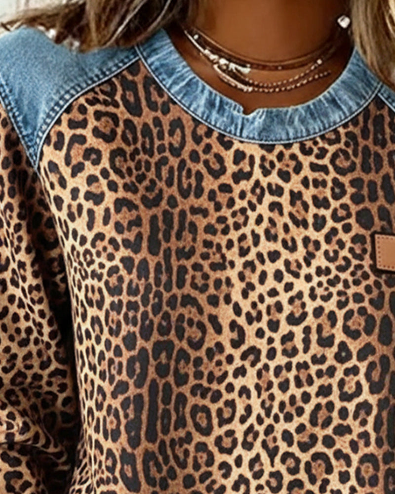Zulaia | Leopard Mikina