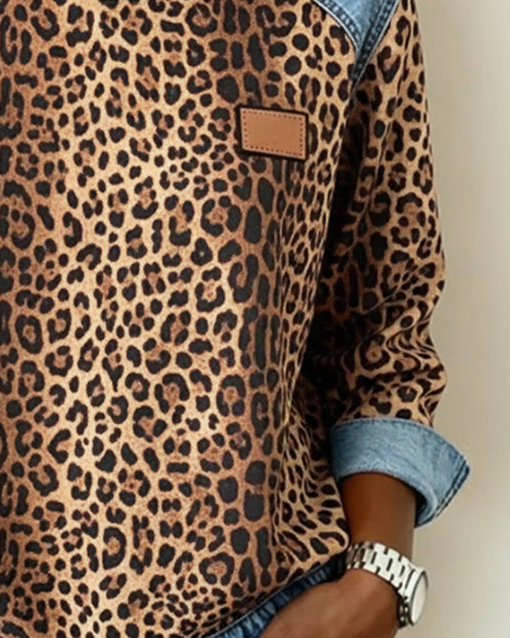 Zulaia | Leopard Mikina